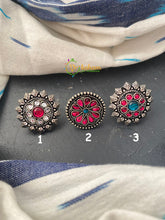 Oxidized German Silver Finger Rings -S0100